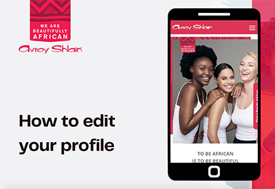 HOW TO EDIT YOUR PROFILE