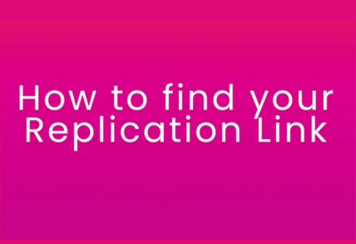 How to find your Replication Link