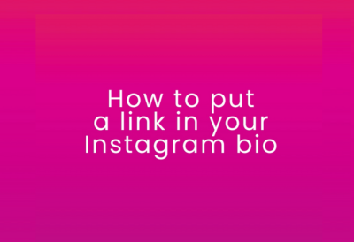 How to put a link in your Instagram bio