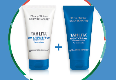 Tahlita® Day Cream + Night Cream.