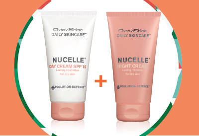 Nucelle® Day Cream + Night Cream.