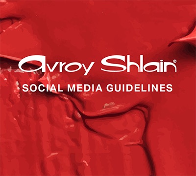 Social media guidelines leaflet