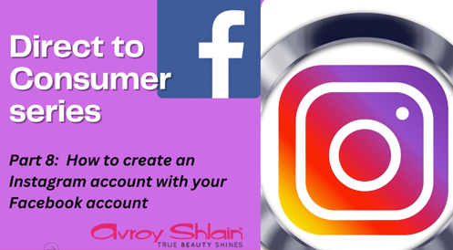 Part 8 : How to create an Instagram account from Facebook