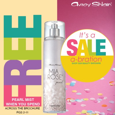 FREE MIA PEARL FRAGRANCE MIST!