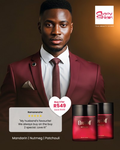 Coppelia Intense for Him Social Post