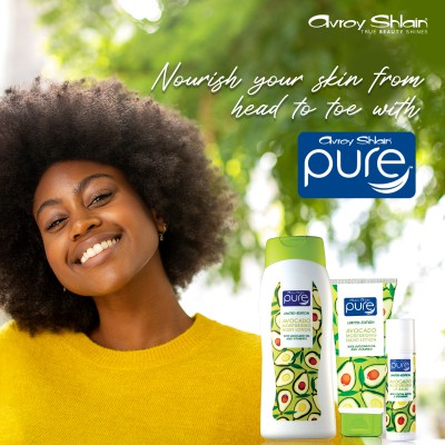 Nourish your skin from head to toe with the new and exciting Avroy Pure™ Avocado Range