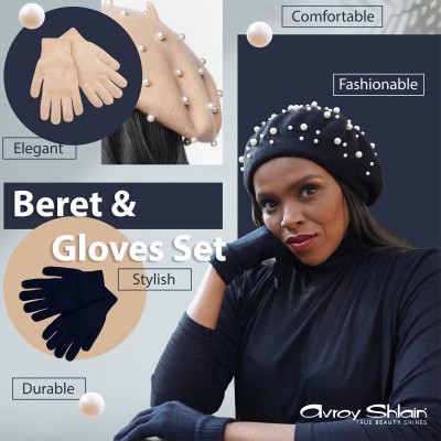 Winter Wonderwear: A Fashion Beret and Glove Set to Keep You Cozy and Chic!