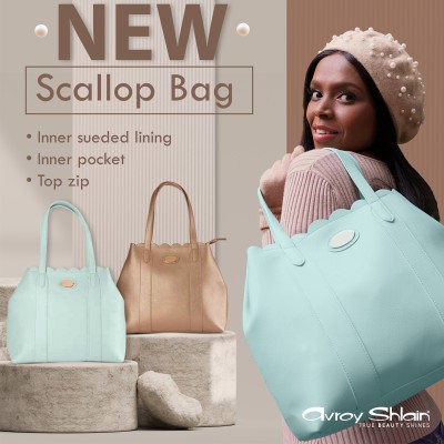 GET READY TO SLAY WINTER WITH THE HOTTEST SCALLOP BAG!?