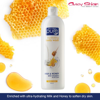 Avroy Shlain Pure® Body Care Milk & Honey Hydrating Body Wash
