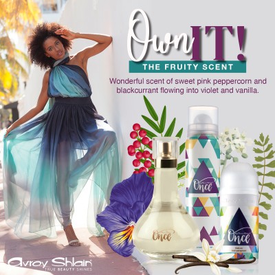 ONCE BY AVROY SHLAIN® Own it with this fruity scent