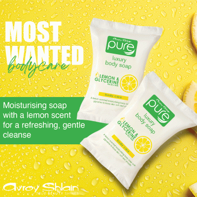 Avroy Shlain Pure® Lemon & Glycerine Luxury Body Soap 