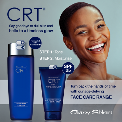 CRT® 2-in-1 Toner and Exfoliator and Anti-Wrinkle Plumping Day Cream SPF25